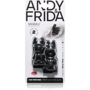 Mr & Mrs Fragrance Andy & Frida Spicy Vibes parfum pentru masina 1 buc