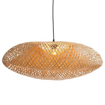 MISAKI bambusz függőlámpa, 75 x 30 cm