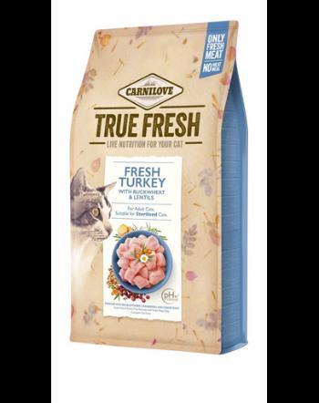CARNILOVE Cat True Fresh Turkey 340g hrana pisica adulta, din curcan