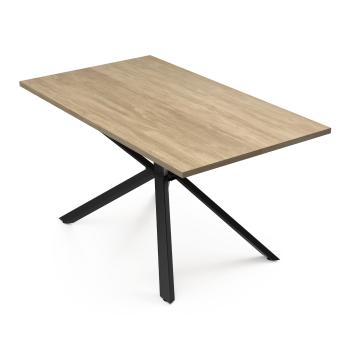 Blumfeldt Set de sufragerie Bearsdon, blat de masă și picioare de masă din metal, stil industrial, stabil, modern