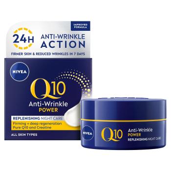 Nivea Crema de noapte antirid pentru fermitate Q10 Power 50 ml