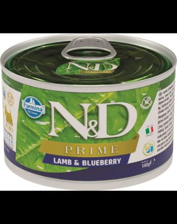 FARMINA N&amp;D Prime dog lamb &amp; blueberry mini 140 g