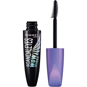 Rimmel ScandalEyes WOW Wings mascara pentru volum si curbare culoare 003 Extreme Black 12 ml