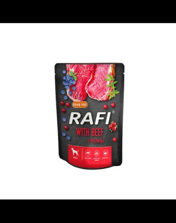 DOLINA NOTECI RAFI cu vita, hrana umeda caine 300 g
