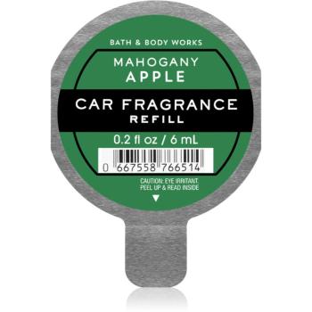 Bath & Body Works Mahogany Apple parfum pentru masina rezervă 6 ml