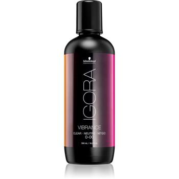 Schwarzkopf Professional IGORA New Vibrance îngrijire pentru accentuarea strălucirii culorii de păr Clear 0-00 500 ml