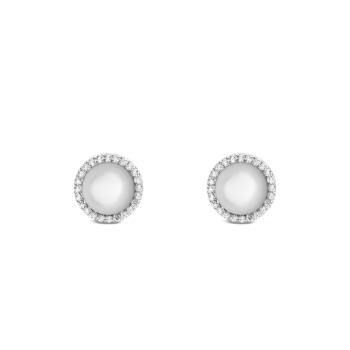 Daniel Wellington Cercei eleganți tip știft cu sidef și cristale Audrey DW00401417