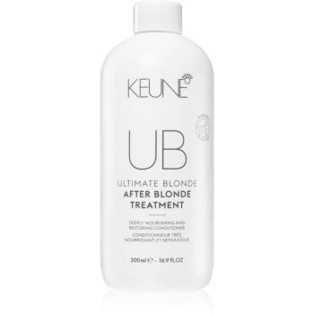 Keune Ultimate Blonde After Blonde Treatment Masca regeneratoare pentru par blond 500 ml