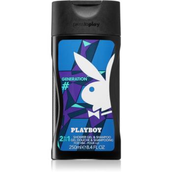 Playboy Generation gel de duș 2 in 1 pentru bărbați 250 ml