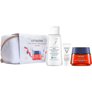 Vichy Liftactiv Collagen Specialist Night set cadou de Crăciun pentru ten matur