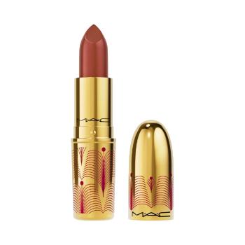 MAC Cosmetics Ruj Gift of Gold (Frost Lipstick) 3 g Brushed In Bronze