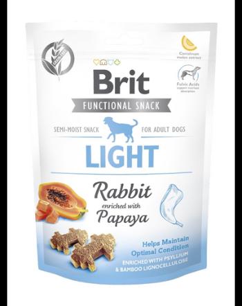 BRIT Care dog Functional snack light rabbit 150g Recomoense cu continut scazut de calorii pentru caini, cu iepure