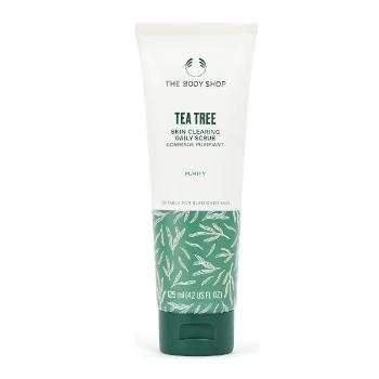 The Body Shop Peeling de curățare pentru pielea problematică și sensibilă Tea Tree (Skin Clearing Daily Scrub) 125 ml