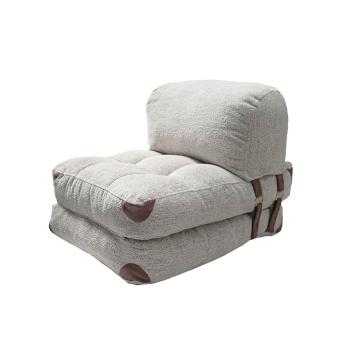 Fold Scaun Teddy gri, gri