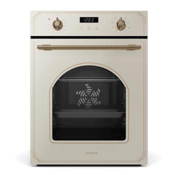 Klarstein Victoria cuptor încorporabil 45 cm 49 l crem