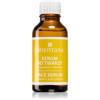 Orientana Vitamin C & Mulberry Face Serum ser stralucire cu vitamina C 30 ml