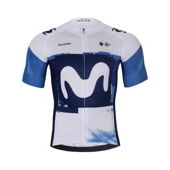 
                         Tricou de ciclism cu mânecă scurtă - MOVISTAR 2025 
                