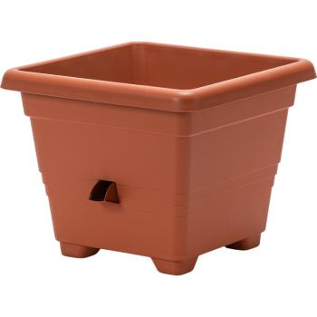 Plastia Bergamot ghiveci auto-udare35 x 35 cm maro deschis, teracotă, 35 x 35 cm