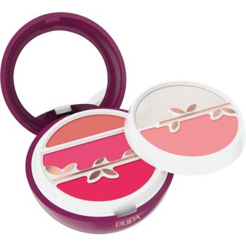 PUPA Milano All You Need Is Owl Owl paleta de machiaj pentru ochi si buze mai multe nuanțe VIOLET 1 buc