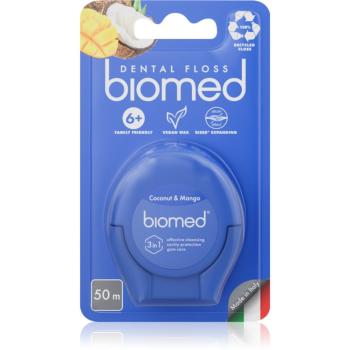 Biomed Dental Floss ata dentara Coconut and Mango 50 m