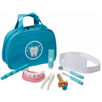 Jouéco Dentist Playset in Bag set pentru copii 36 m+ 9 buc