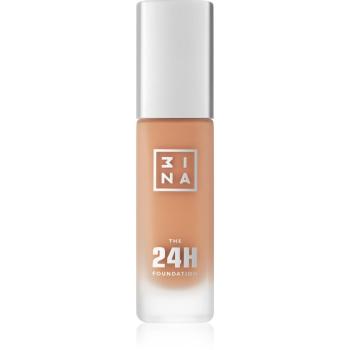 3INA The 24H Foundation machiaj matifiant de lungă durată culoare 618 Sand 30 ml