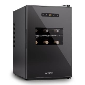 Klarstein Silent Vino 15 Uno, răcitor de vinuri, 39 l / 15 sticle, 5-18 °C, tactil