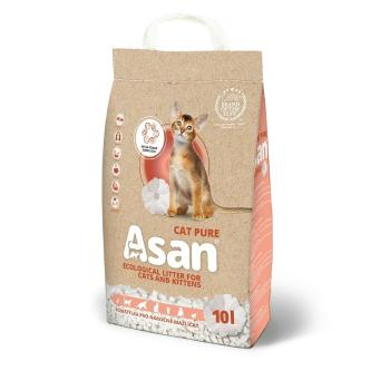 Asan Cat Așternut organic pentru pisici Pure, 10 l