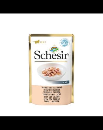 SCHESIR Ton cu somon 50 g