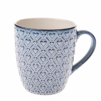 Cană din ceramică Cecil, 540 ml, albastru