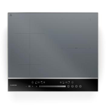 Klarstein DualTone Hybrid plită cu inducție, Zonă Flex, Afișaj LED, Control prin glisoare, 7200 W