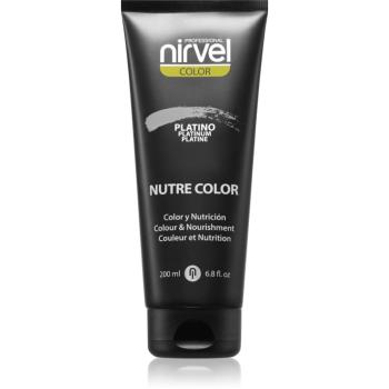 Nirvel Nutre Color masca tonifianta si hranitoare pentru păr culoare Platino 200 ml