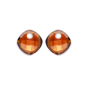 Sparkling Jewels Pandantive pentru cercei cu citrin EAGEM38-CC