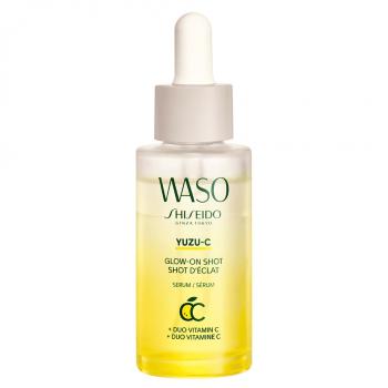 Shiseido Ser iluminator pentru piele cu vitamina C Yuzu-C Glow-On Shot (Serum) 28 ml