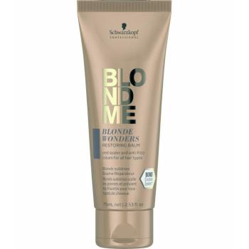 Schwarzkopf Professional Balsam pentru păr blond Blondme Blonde Wonders (Restoring Balm) 75 ml