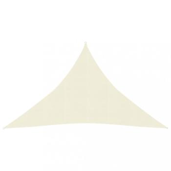 Tieniaca plachta trojuholníková HDPE 3 x 3 x 3 m Dekorhome
