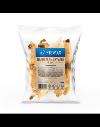 PETMEX urechi de porc 4x100g snack de ros natural