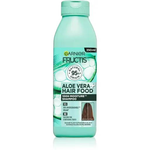 Garnier Fructis Aloe Vera Hair Food sampon hidratant pentru par normal spre uscat 350 ml