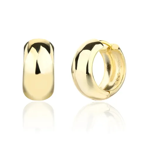 JVD Cercei rotunzi minimaliști placați cu aur SVLE3380XJ6GO00