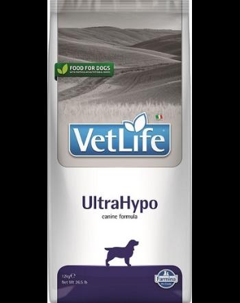 FARMINA Vet Life Ultrahypo Dog 12 kg Hrana uscata caini cu alergii alimentare