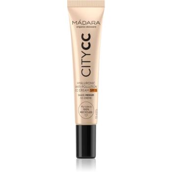 MÁDARA City CC îngrijirea tenului, cu protecție anti-poluare culoare Medium Beige 15 ml