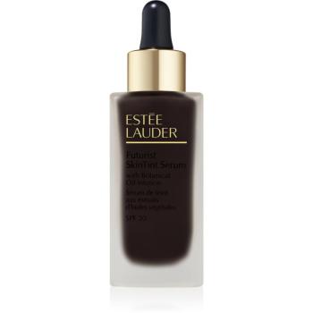 Estée Lauder Futurist SkinTint Serum Foundation With Botanical Oil Infusion SPF 20 machiaj de îngrijire SPF 20 culoare 9N1 Ebony 30 ml