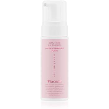 Nacomi Zero Pore & Blemishes spuma de curatat Marshmallow 150 ml