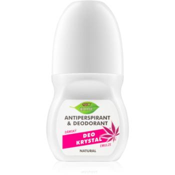 Bione Cosmetics Cannabis antiperspirant roll-on cu aromă de trandafiri 80 ml