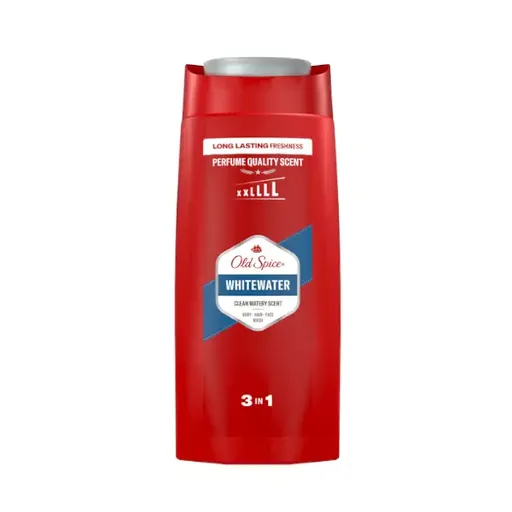 Old Spice Gel de duș pentru bărbați WhiteWater (Body-Hair-Face Wash) 675 ml