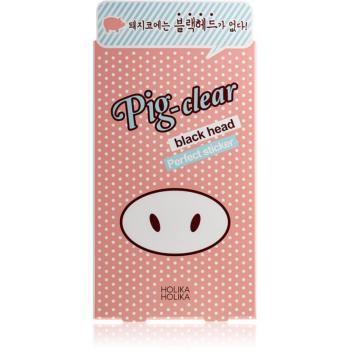 Holika Holika Pig Nose Clear Blackhead plasture de curatare impotriva punctelor negre 10 buc