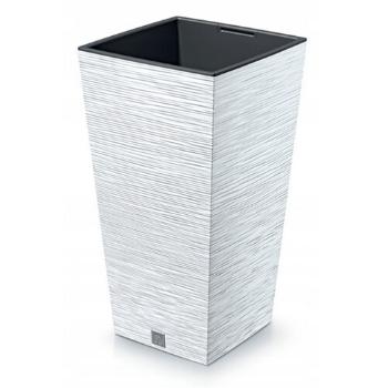 Ghiveci de flori FURU SQUARE 29,5 cm, alb, alb, 29,5 cm