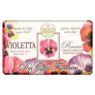 Nesti Dante Dei Colli Fiorentina săpun Triple Milled Vegetal Soap Violetta Romantic 250 g