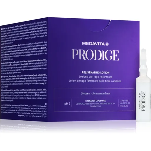 Medavita Prodige Rejuvenating Lotion Tratament pentru scalp Leave-In cu efect de intinerire 12x10 ml