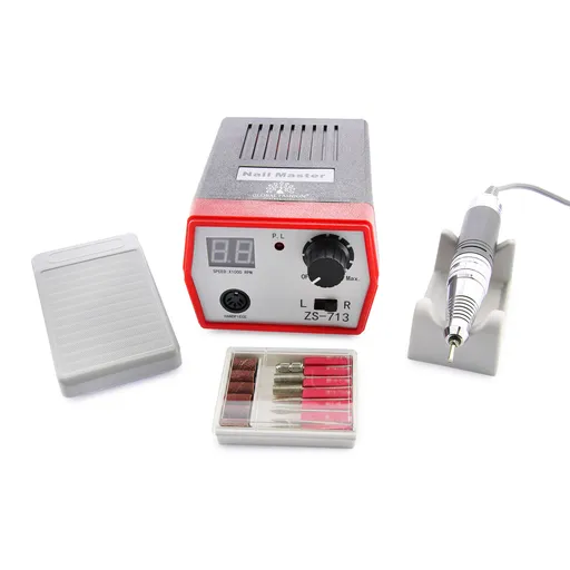 Pila Electrica / Freza Unghii 65W, 35000 rpm, Neagra ZS-713